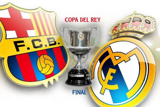 FINALE COPPA DEL RE 2014: Barcellona-Real Madrid, out CR7