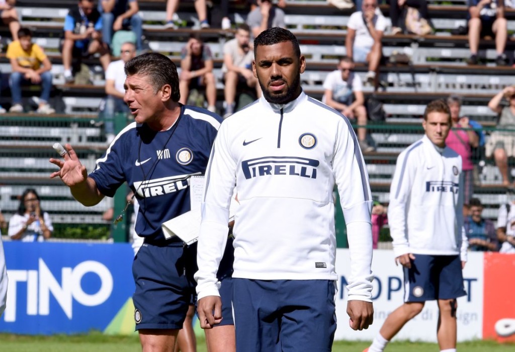 L'Inter in amichevole contro il Trentino Team