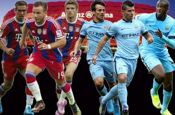 Manchester City-Bayern Monaco
