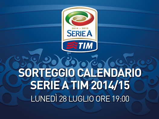 Sorteggio Calendario Serie A 2014-15
