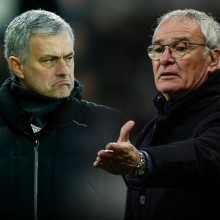 Josè Mourinho e Claudio Ranieri