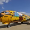 MONDIALI BRASILE 2014: L'aereo con graffiti della Selecao